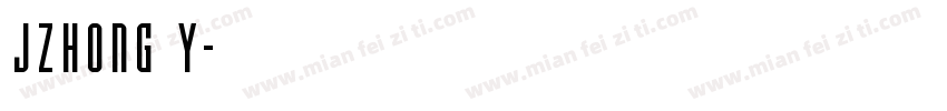 JZHONG Y字体转换